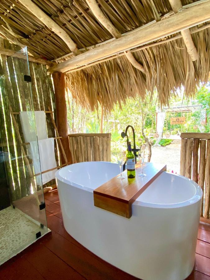 Nuscaa Boutique Tree House & Spa Hotel Puerto Morelos Kültér fotó